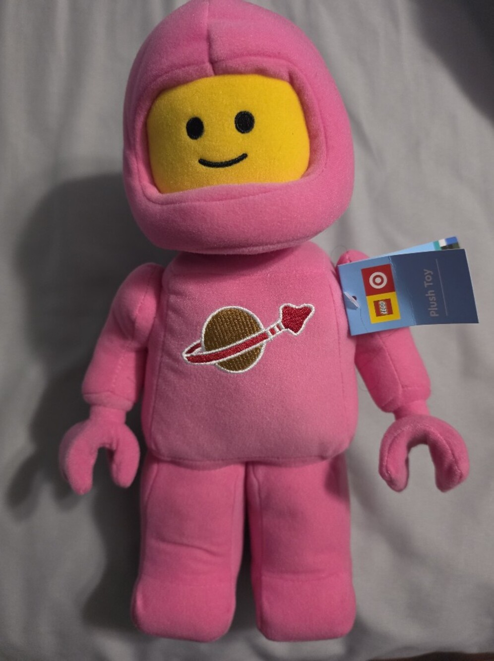 NWT Target x LEGO Pink Plush Toy Astronaut Stuffed Figure
